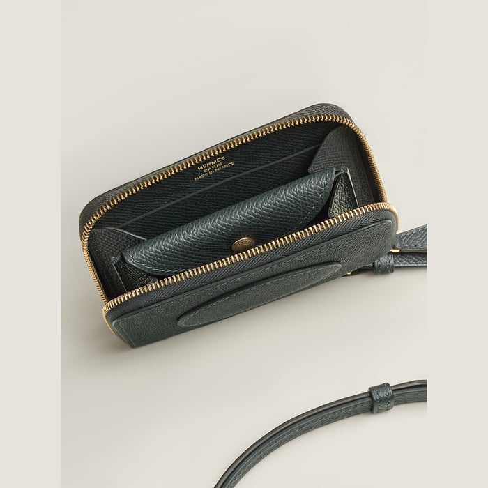 Vert Mangrove Macaron Compact Wallet