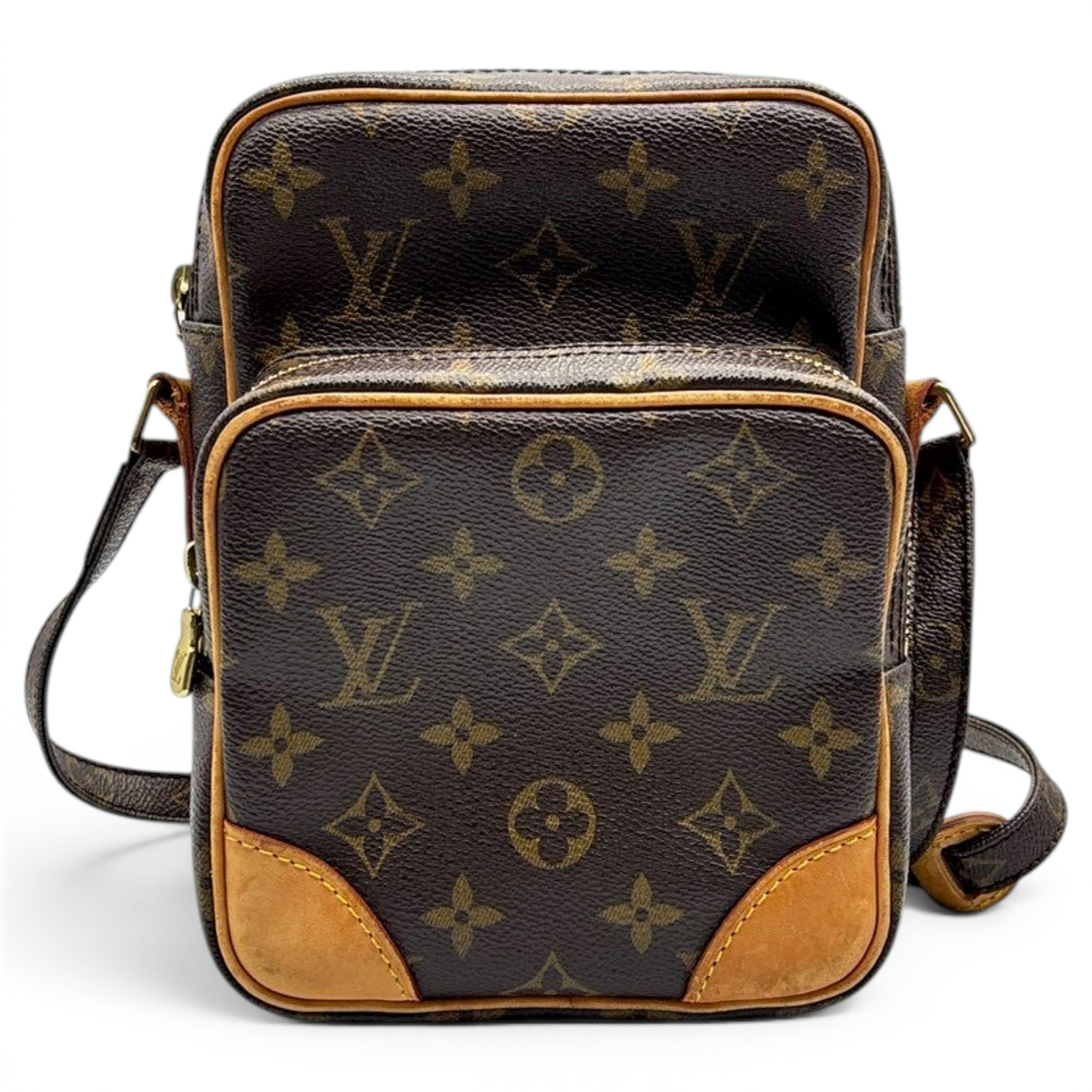 Amazon leather crossbody bag