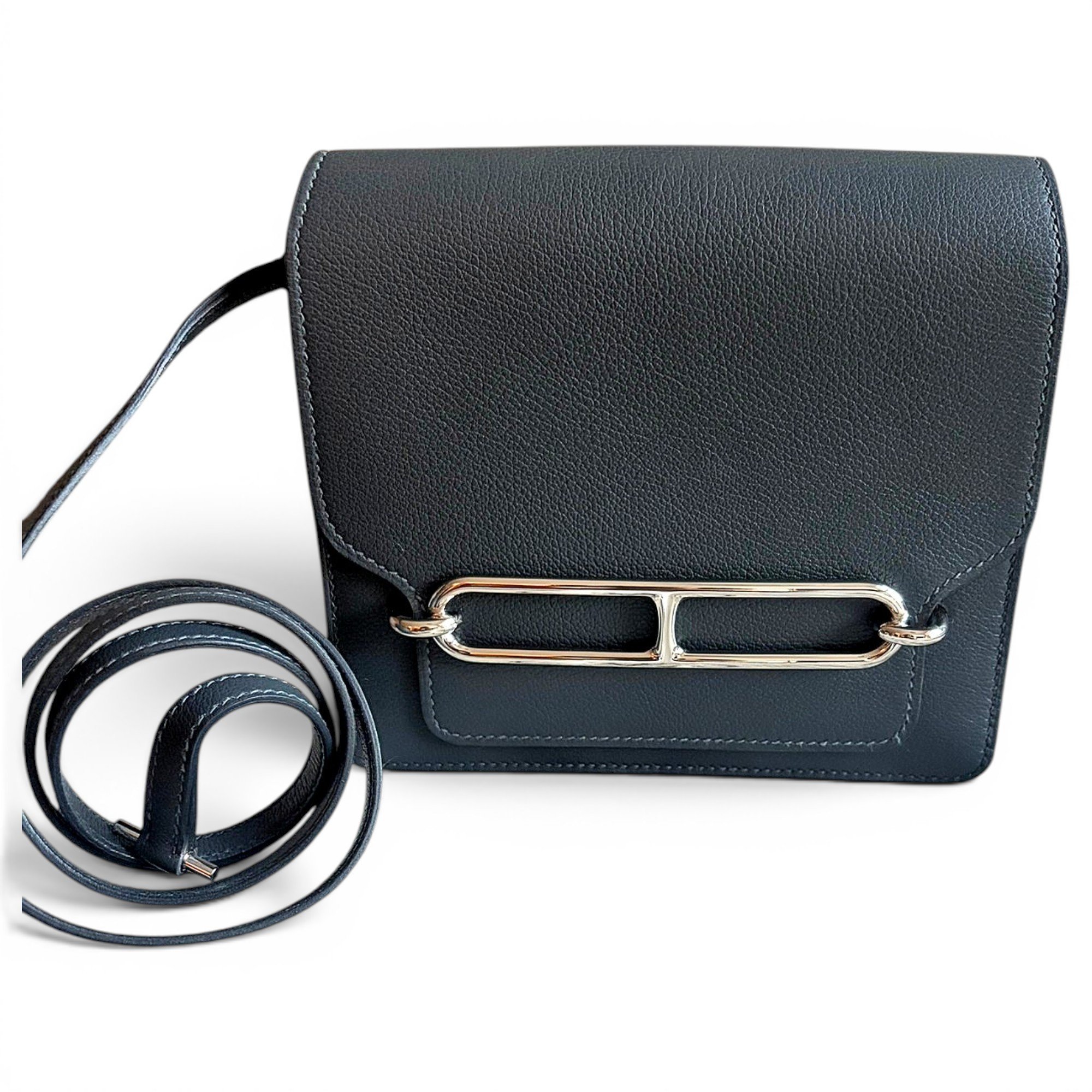 Roulis leather crossbody bag