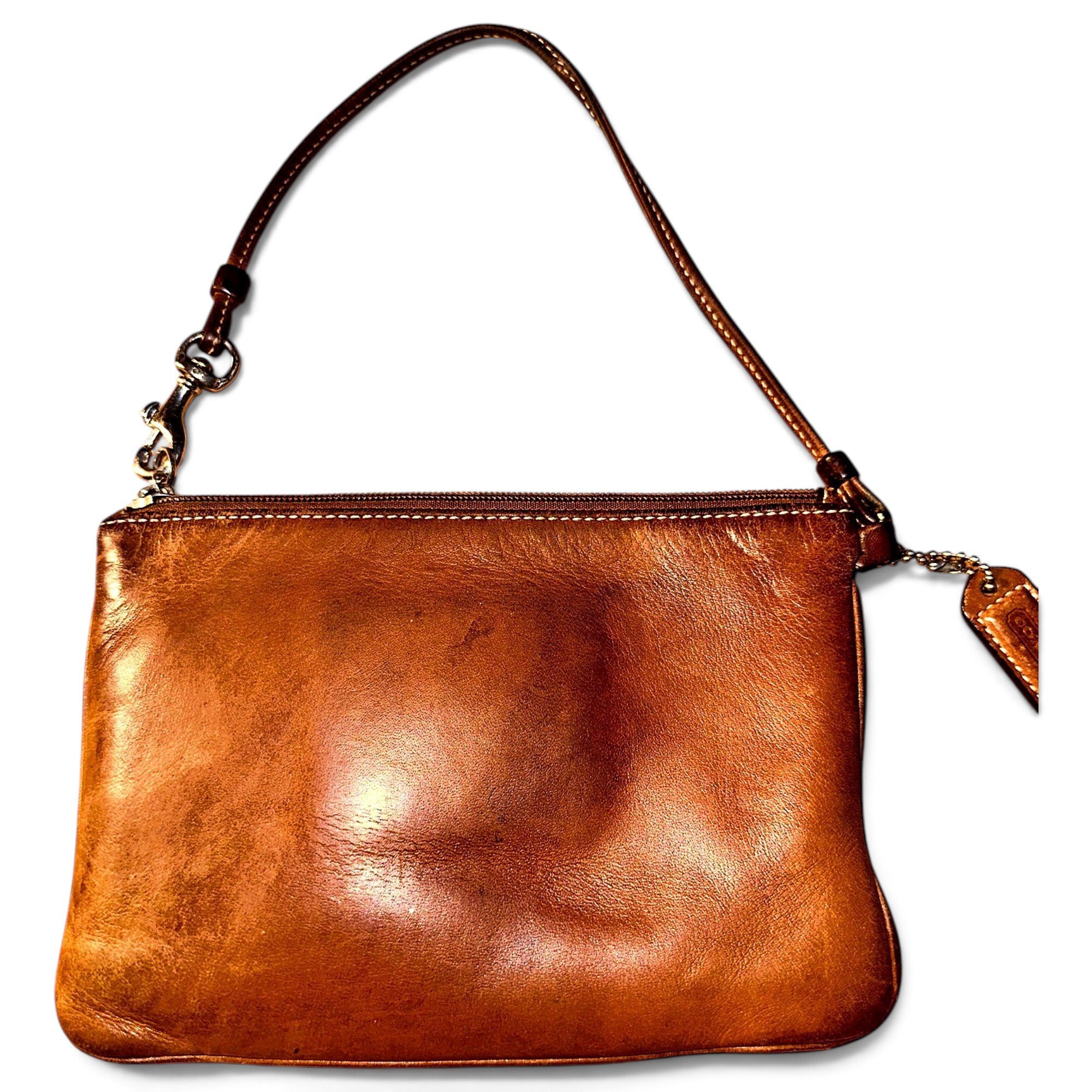 Leather mini bag