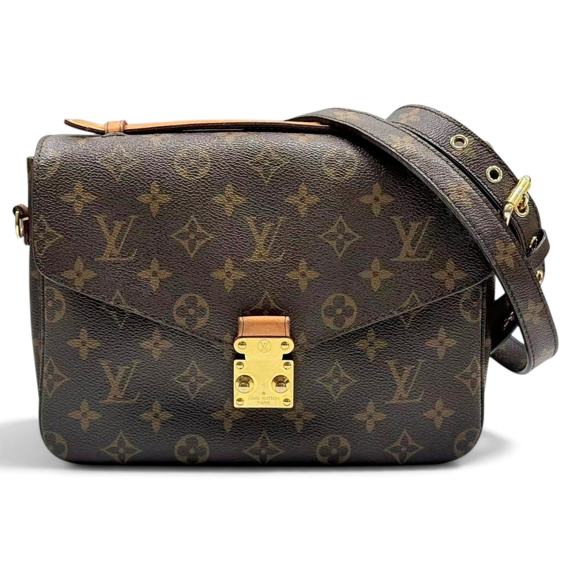 Metis leather handbag