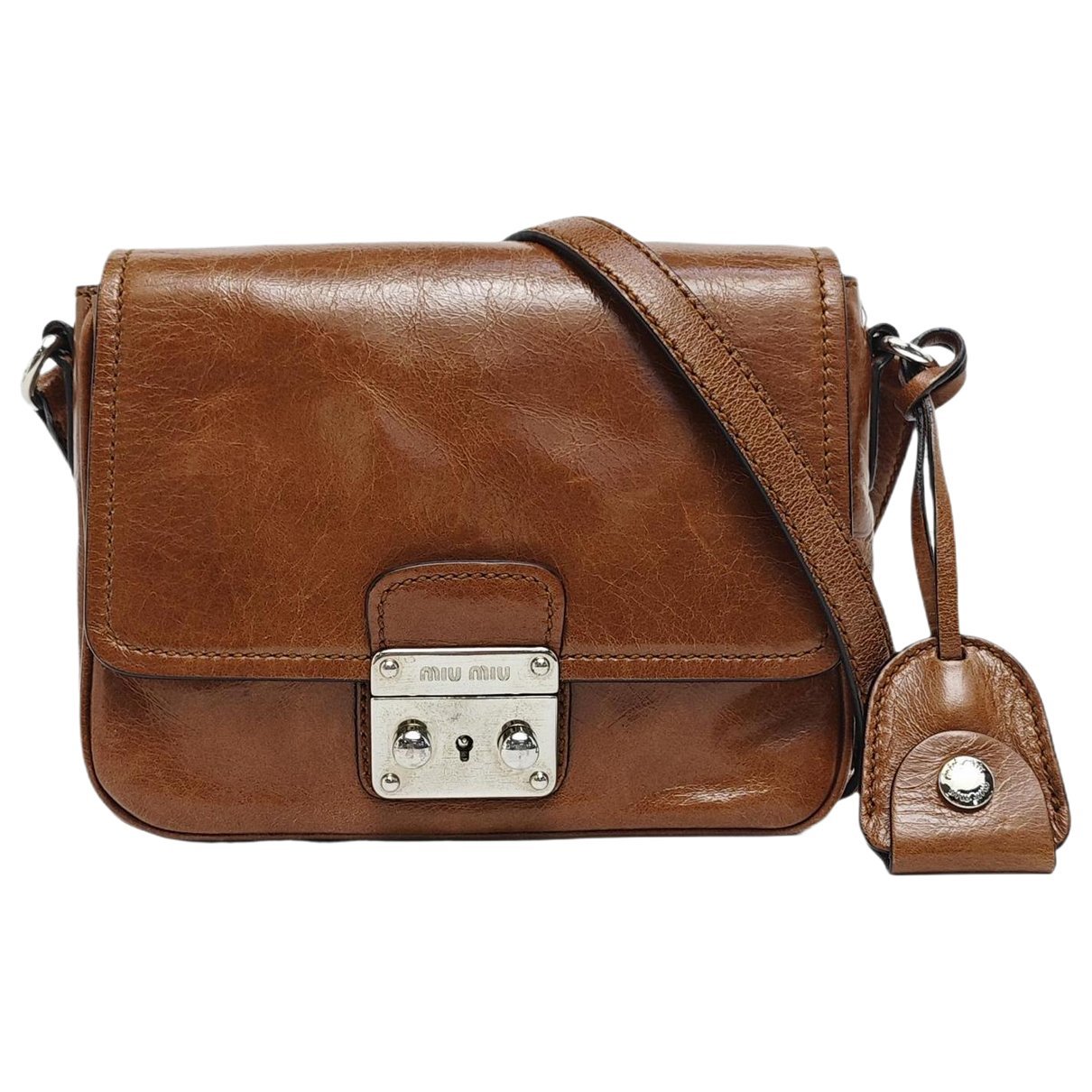 Leather crossbody bag