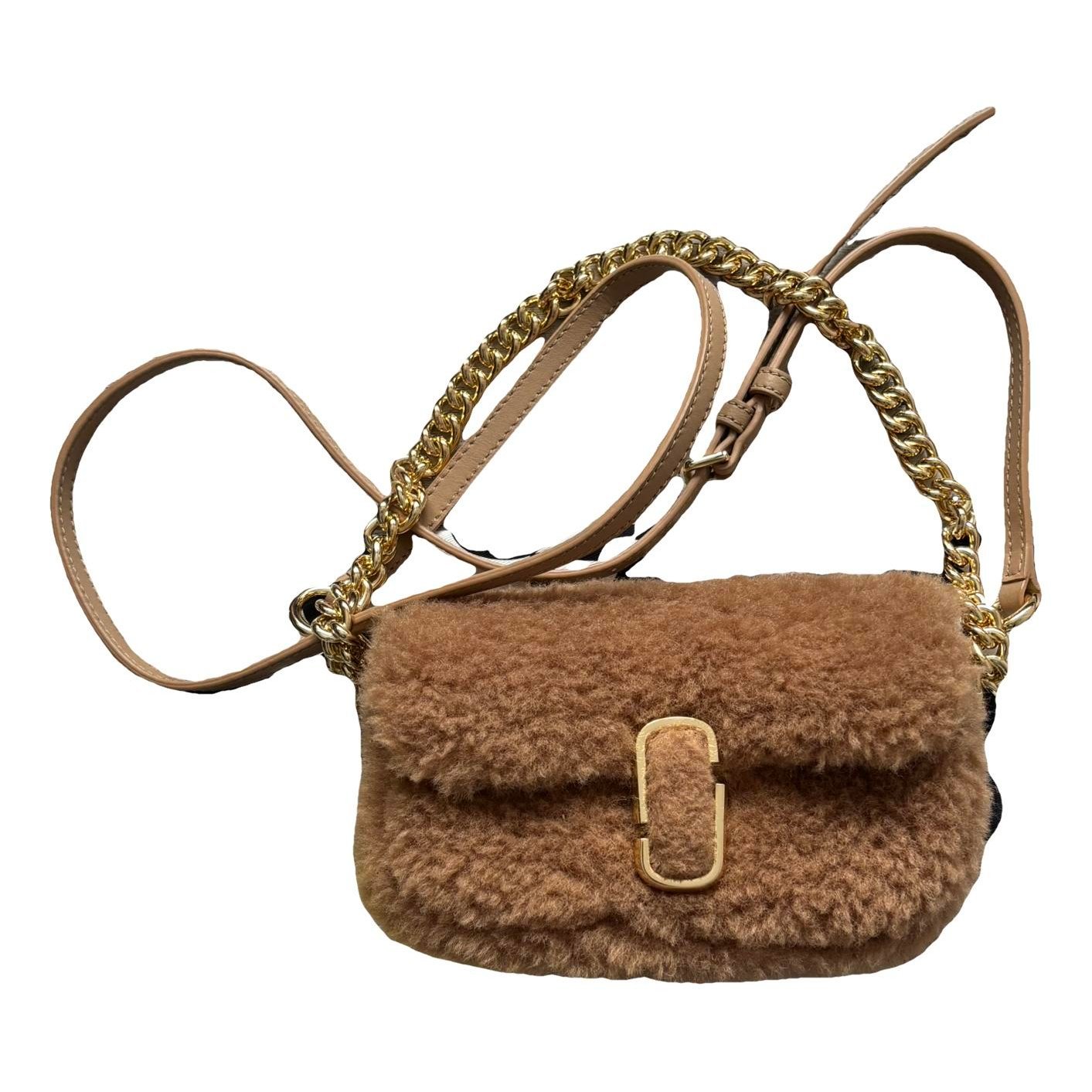 Faux fur crossbody bag