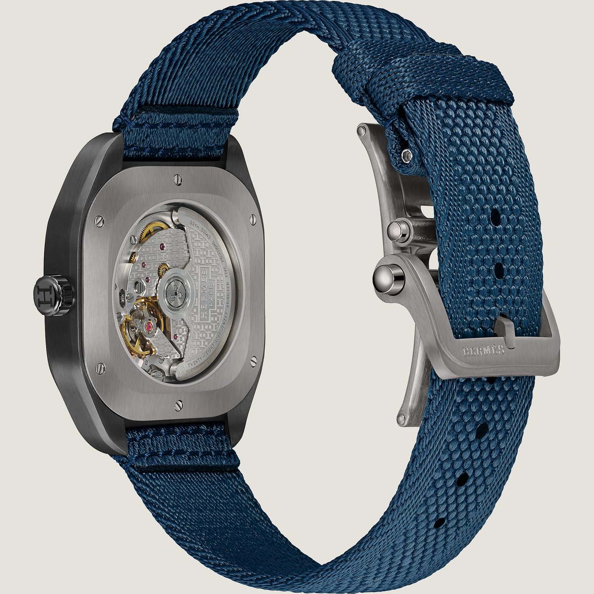 Sans Coloris Hermès H08 Watch, 42 mm