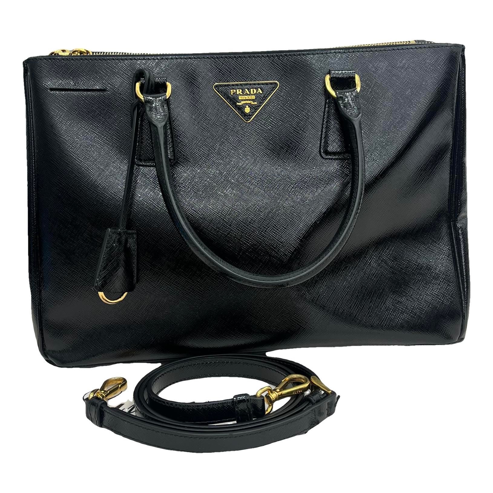 Galleria leather handbag