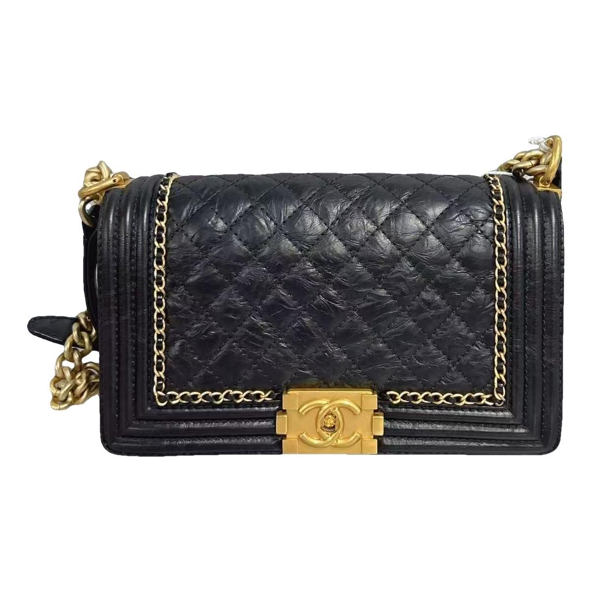 Boy leather handbag