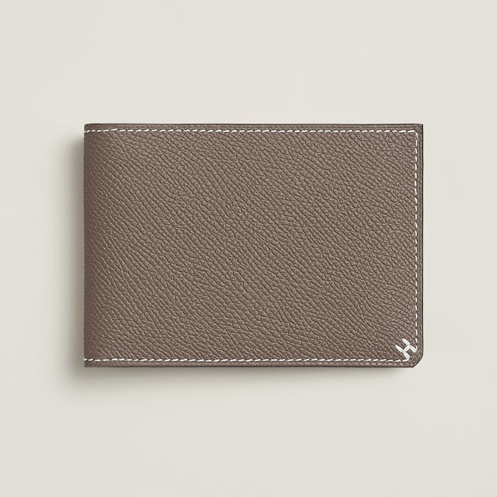 Étoupe H Sellier Card Holder