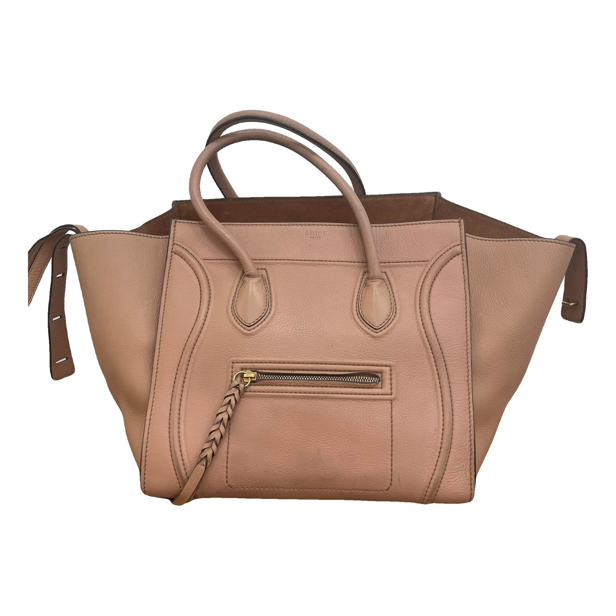 Luggage leather handbag