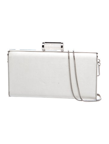 Carolina Herrera Leather Clutch