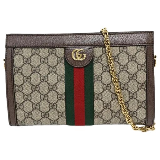 Ophidia leather crossbody bag