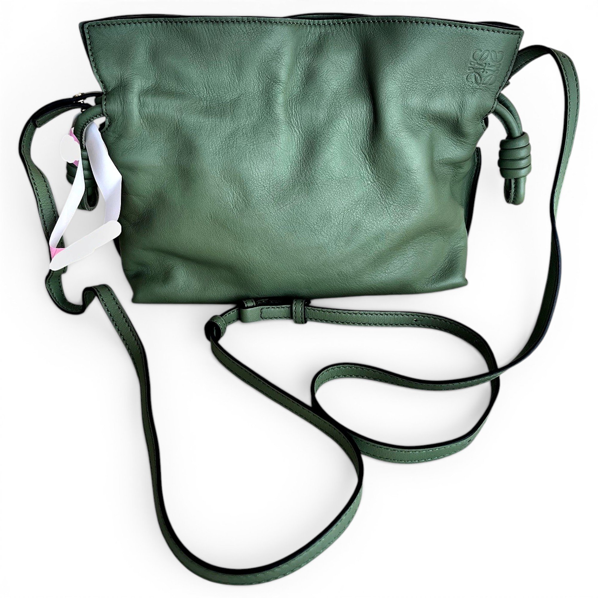 Flamenco leather handbag