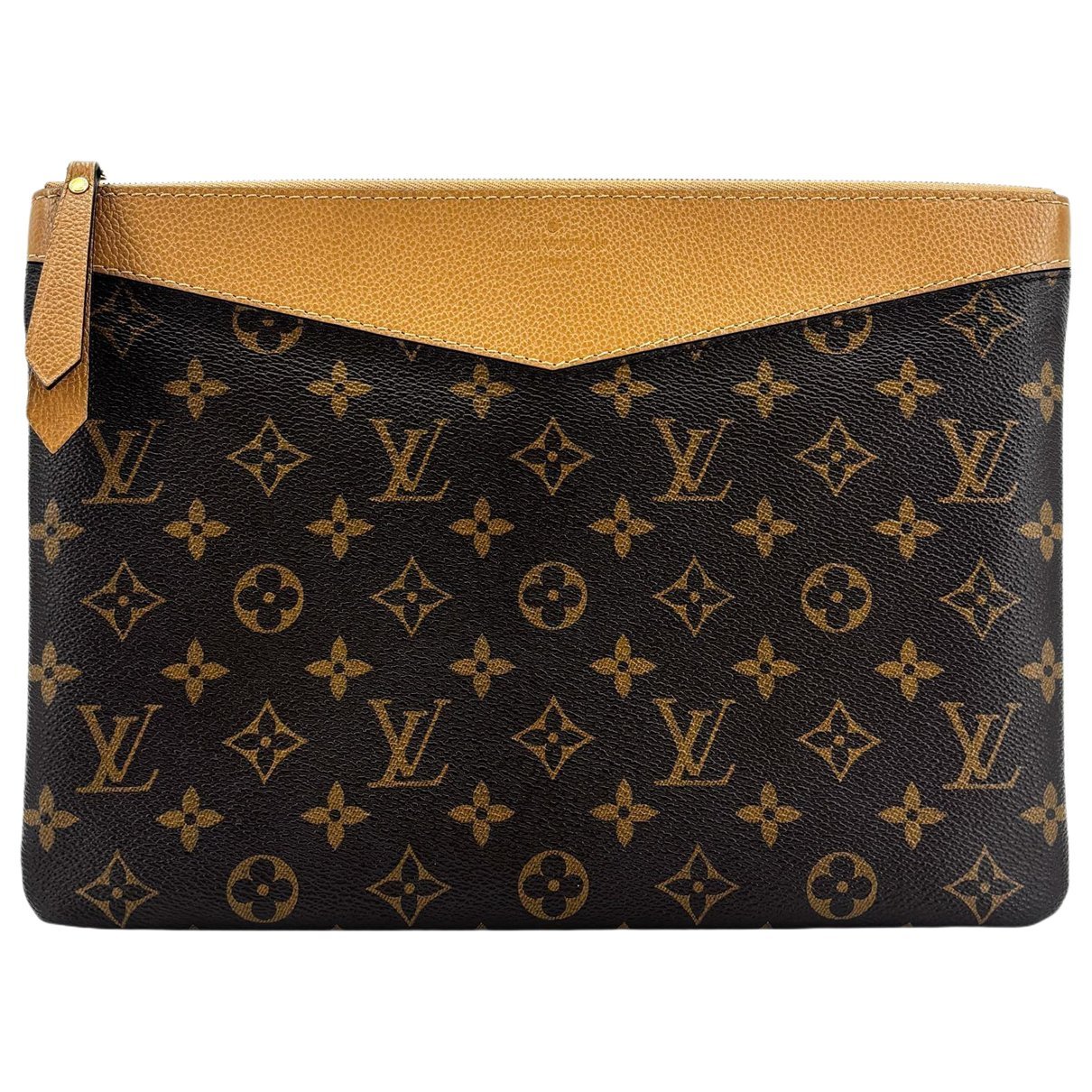 Trio pouch cloth clutch bag