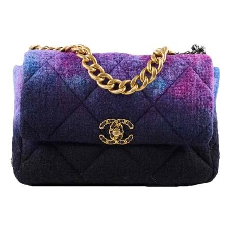 Chanel 19 tweed handbag
