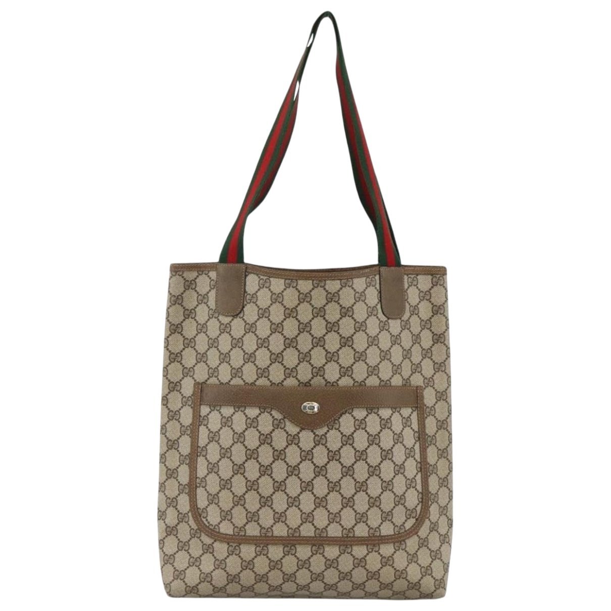 Leather tote