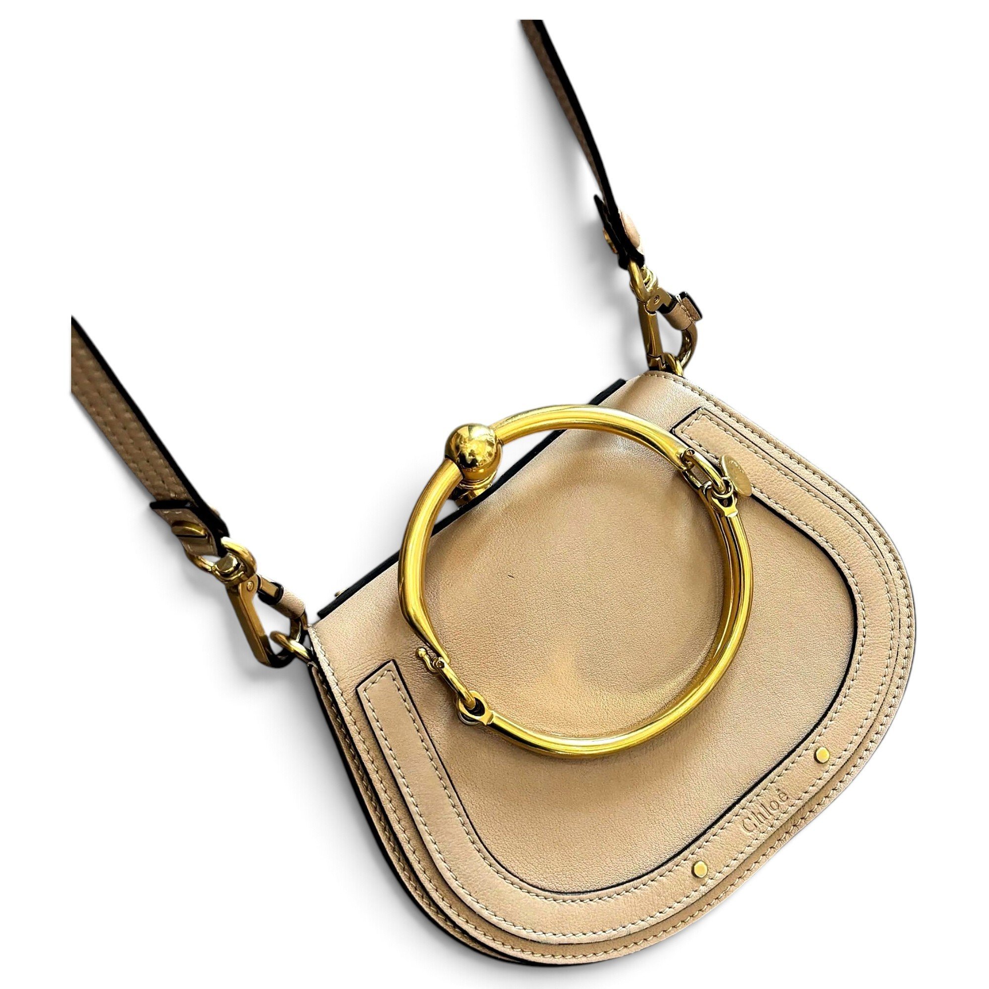 Bracelet Nile leather crossbody bag
