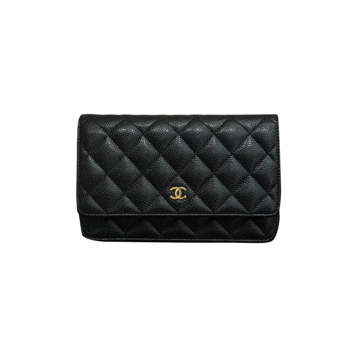 Wallet On Chain Timeless/Classique leather handbag