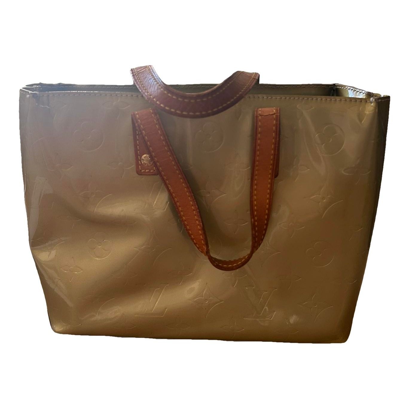 Patent leather mini bag