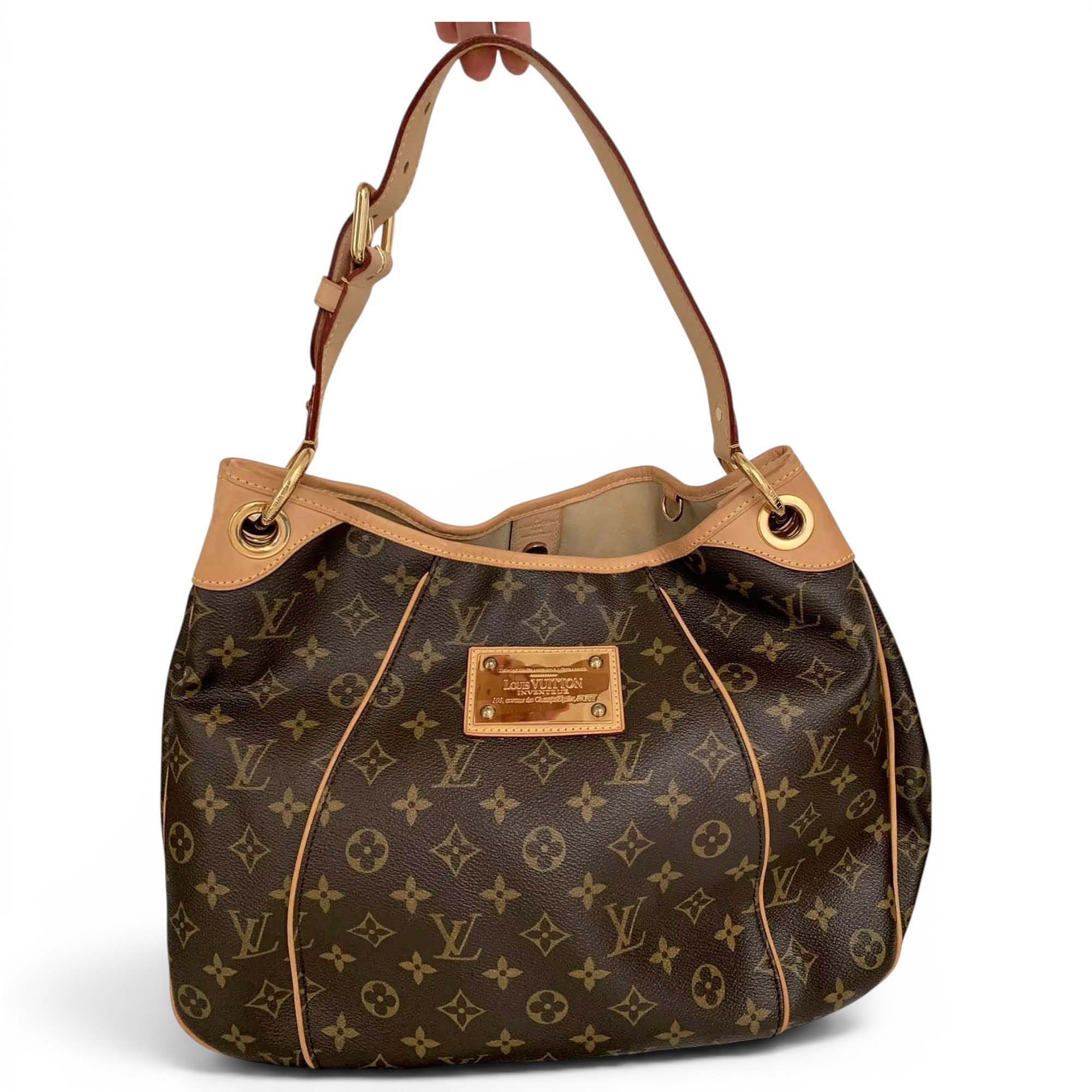 Leather handbag