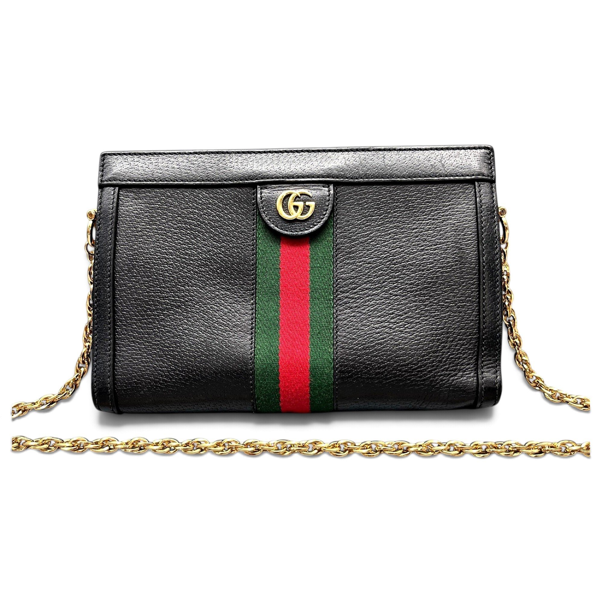 Ophidia leather handbag