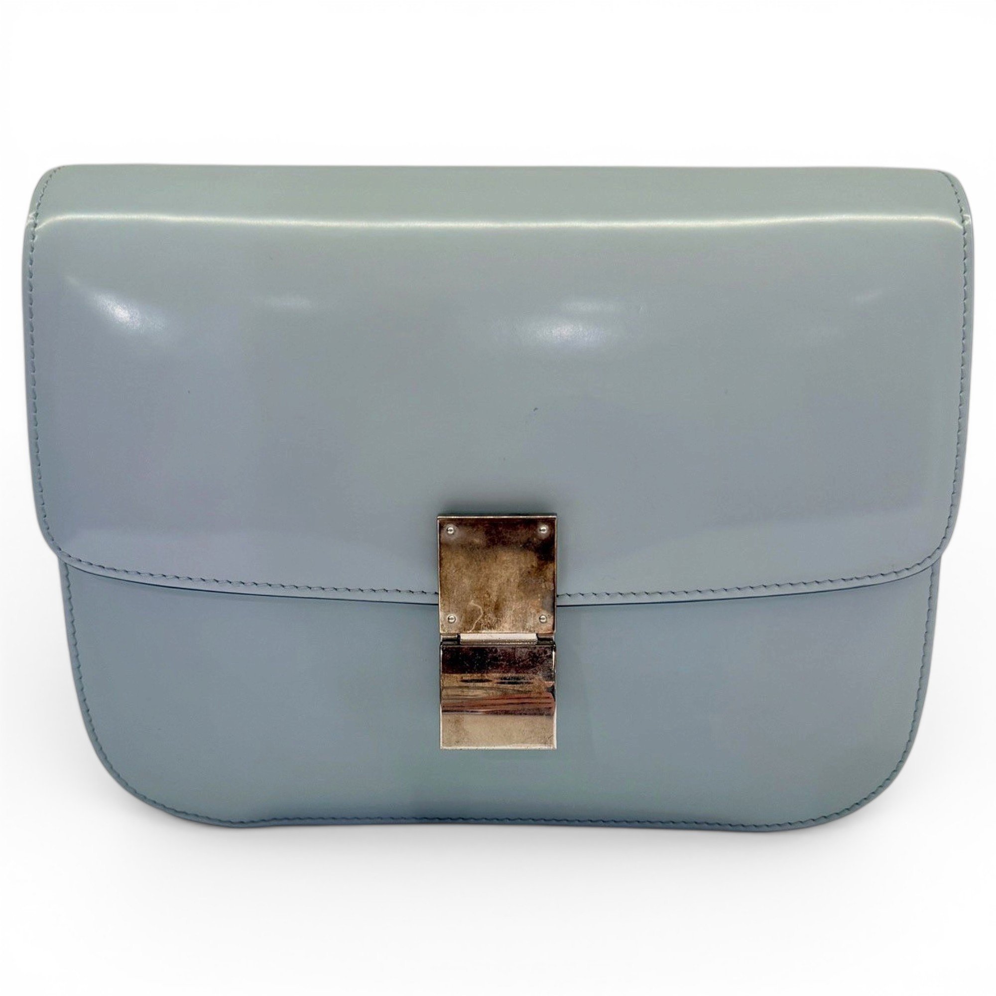Classic leather crossbody bag