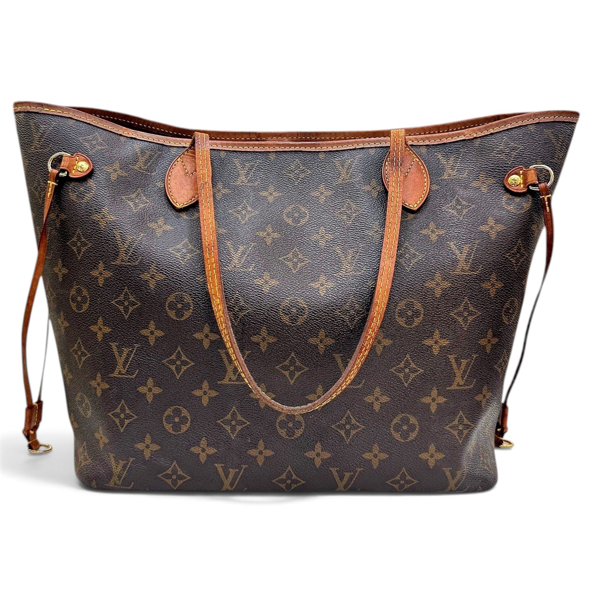 Neverfull leather tote