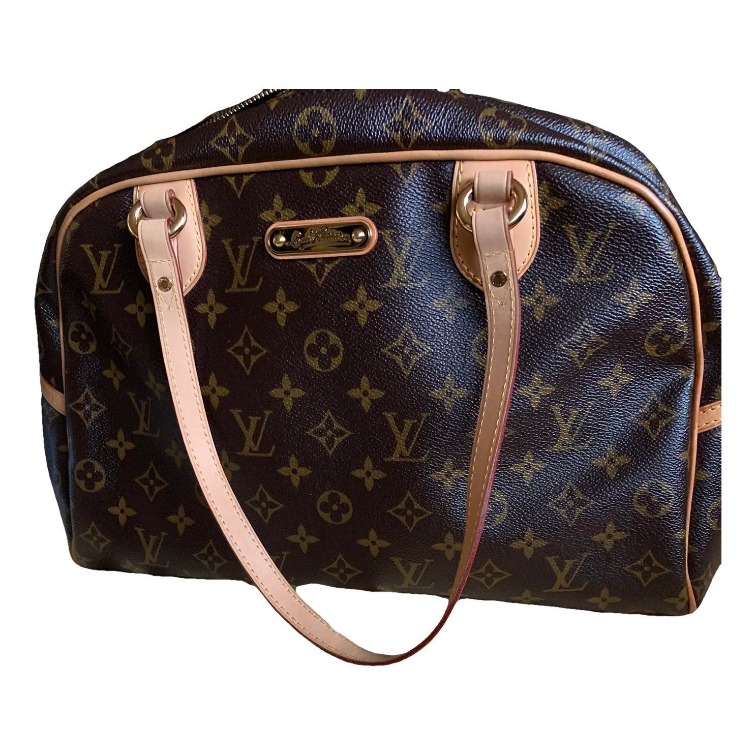 Montorgueil leather handbag