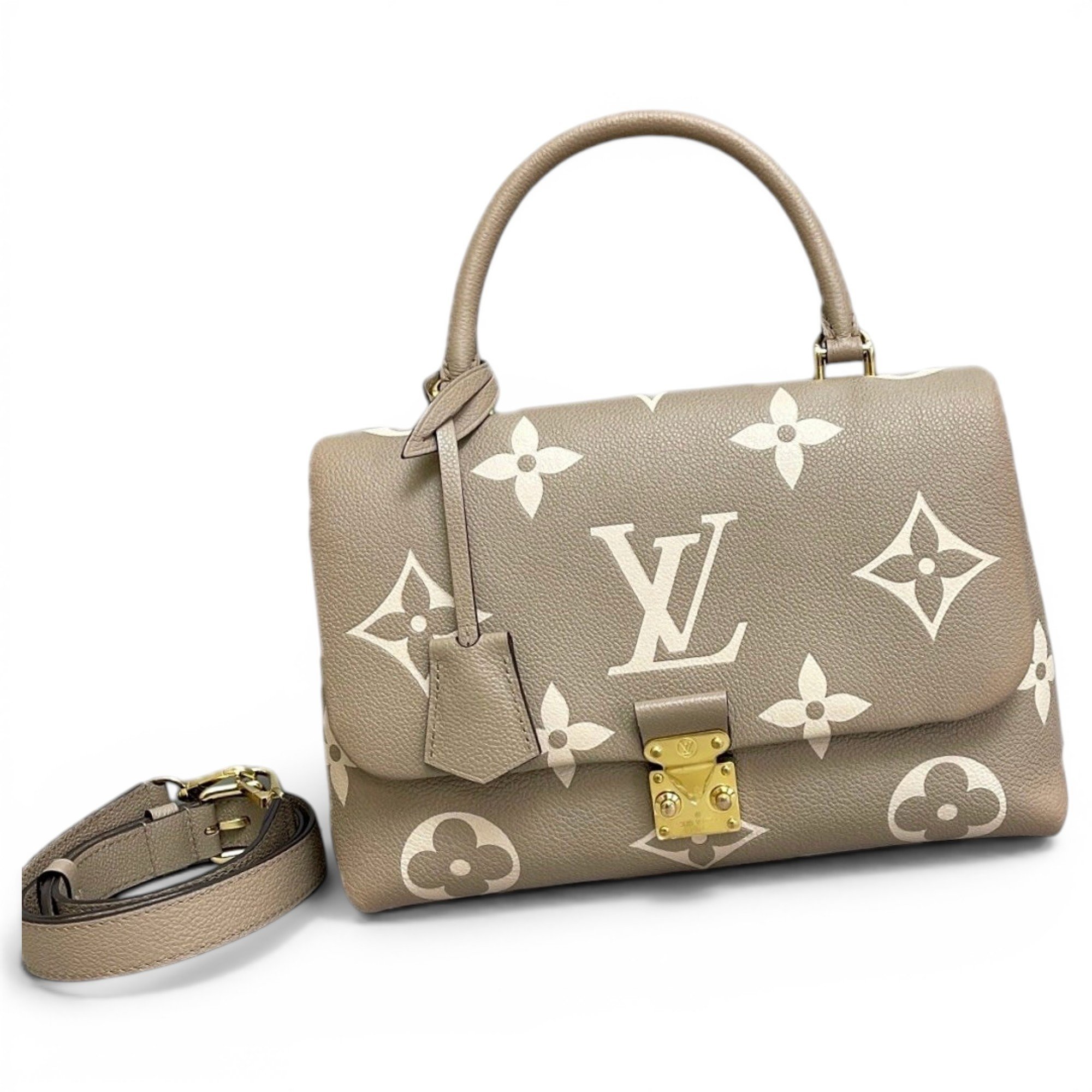 Madeleine leather handbag