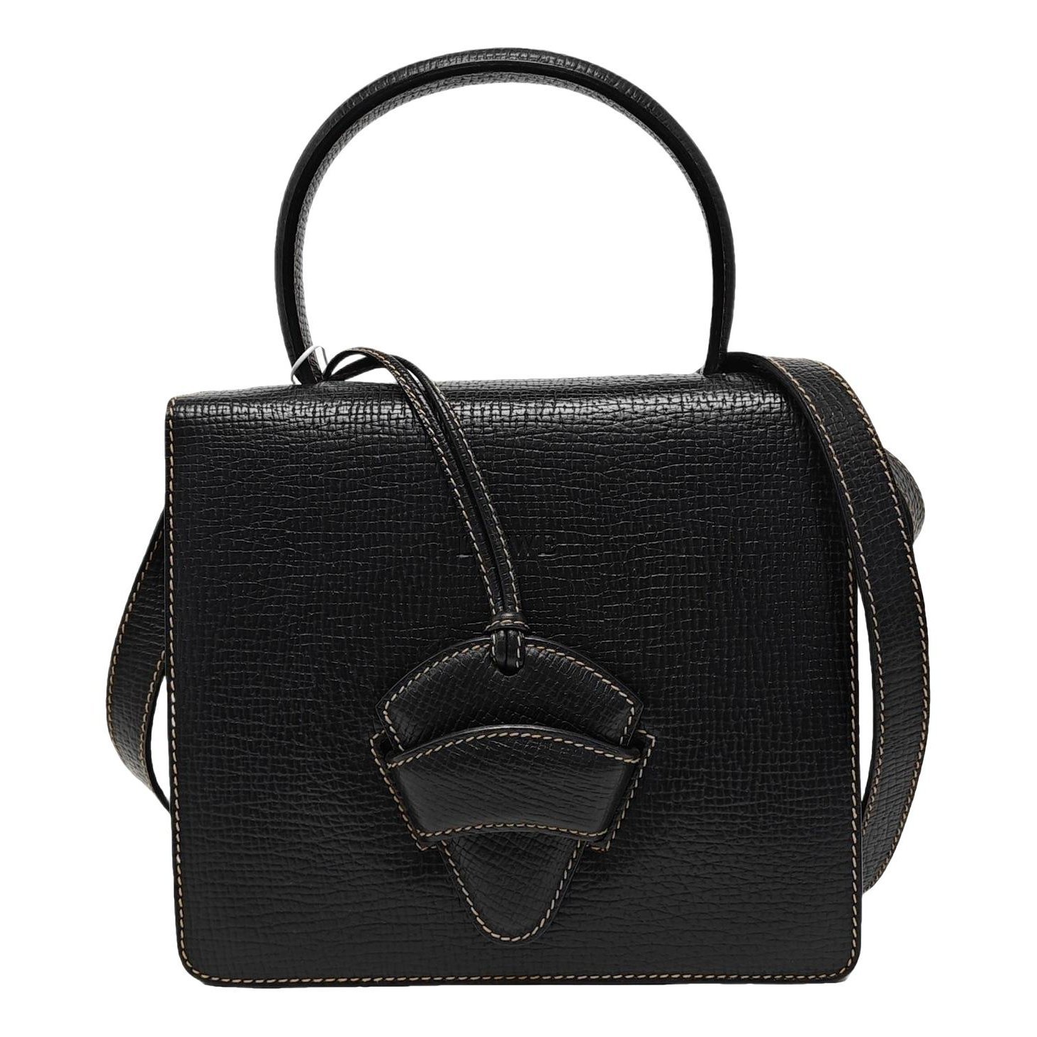 Leather handbag