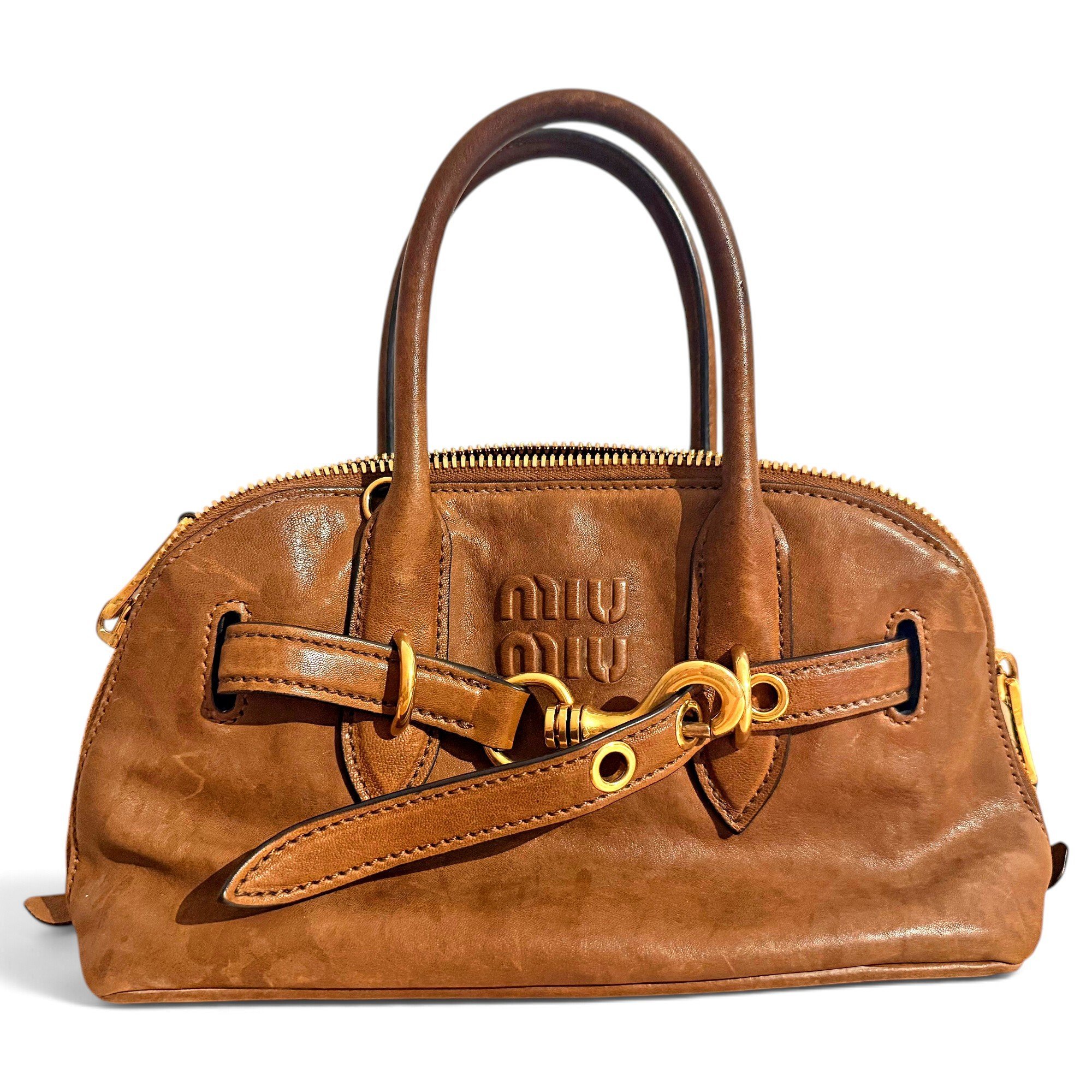 Aventure leather handbag