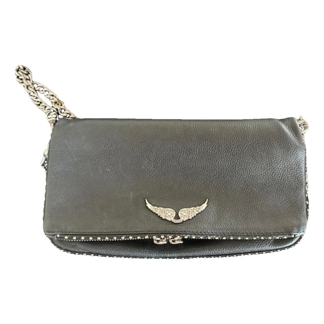 Rock leather crossbody bag