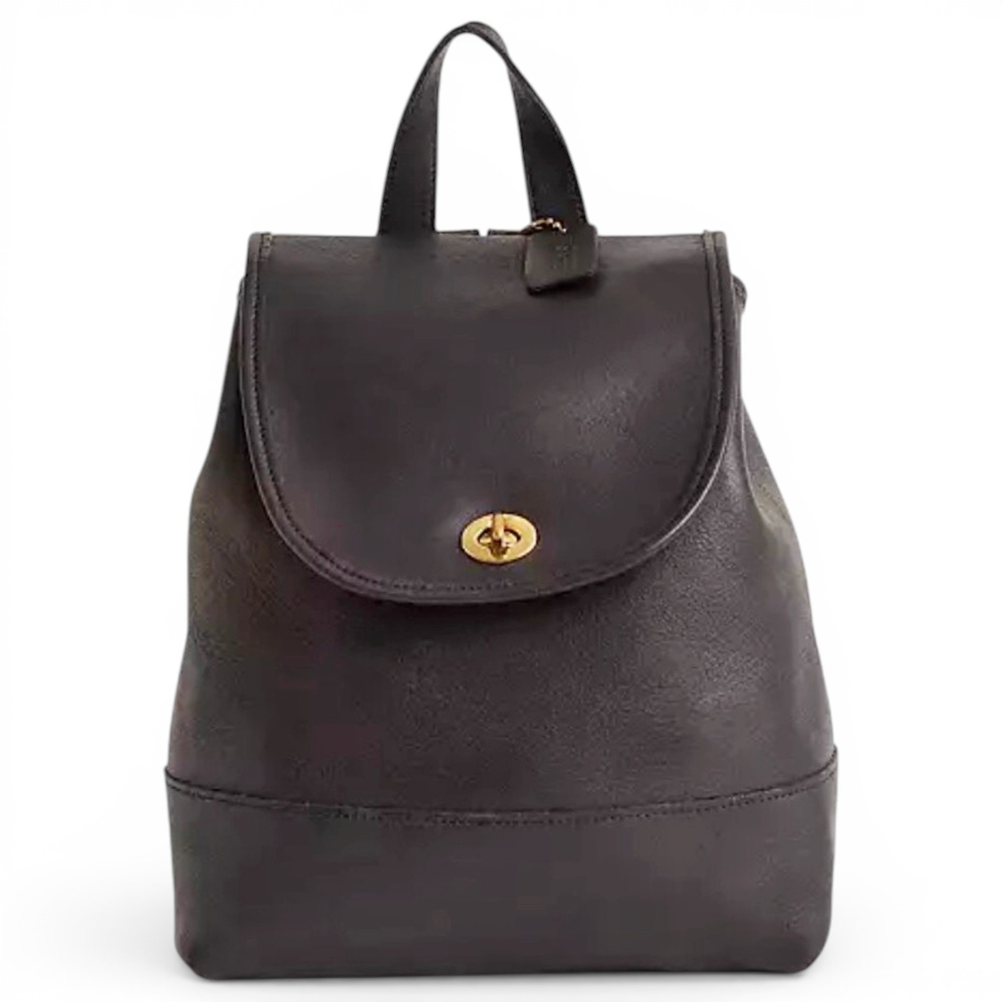 Leather backpack