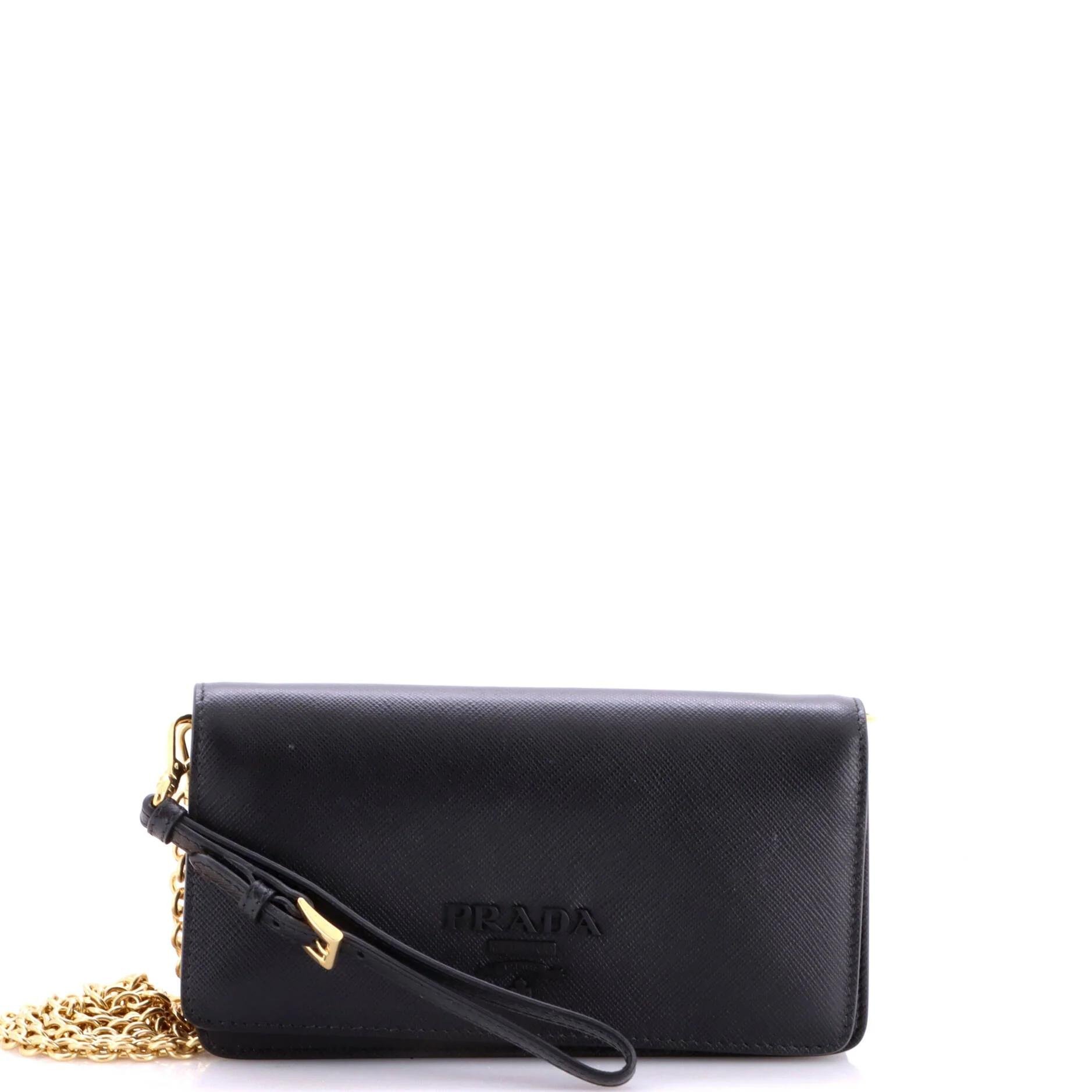 Prada Leather clutch bag