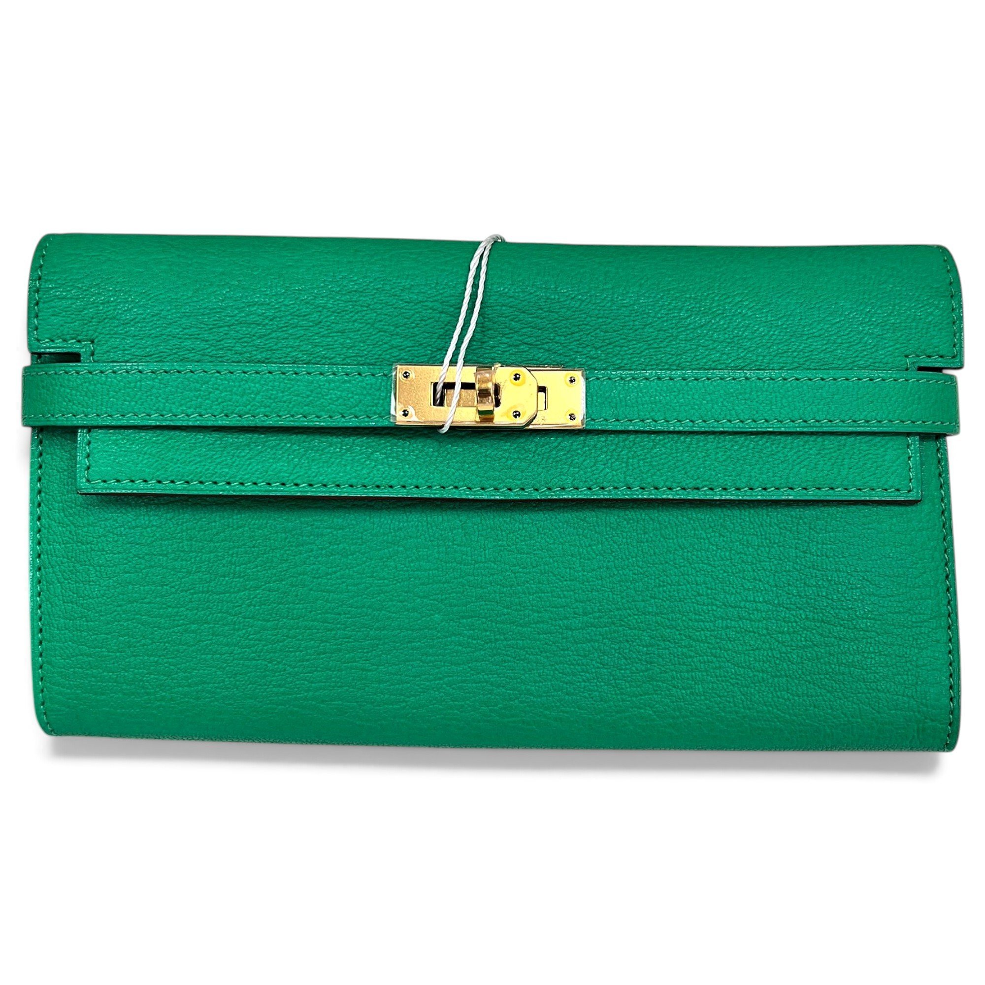 Kelly to go leather clutch bag