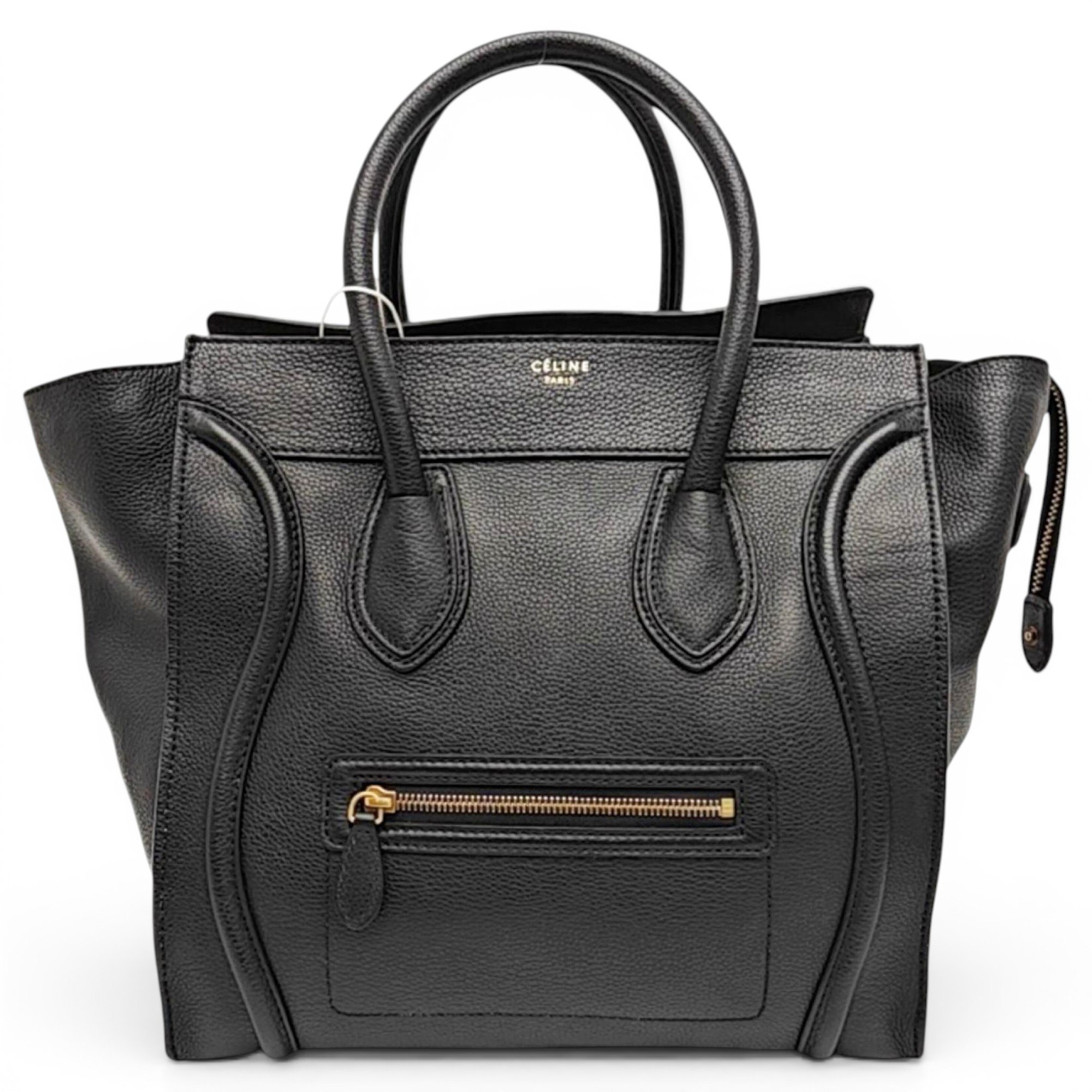 Luggage leather tote