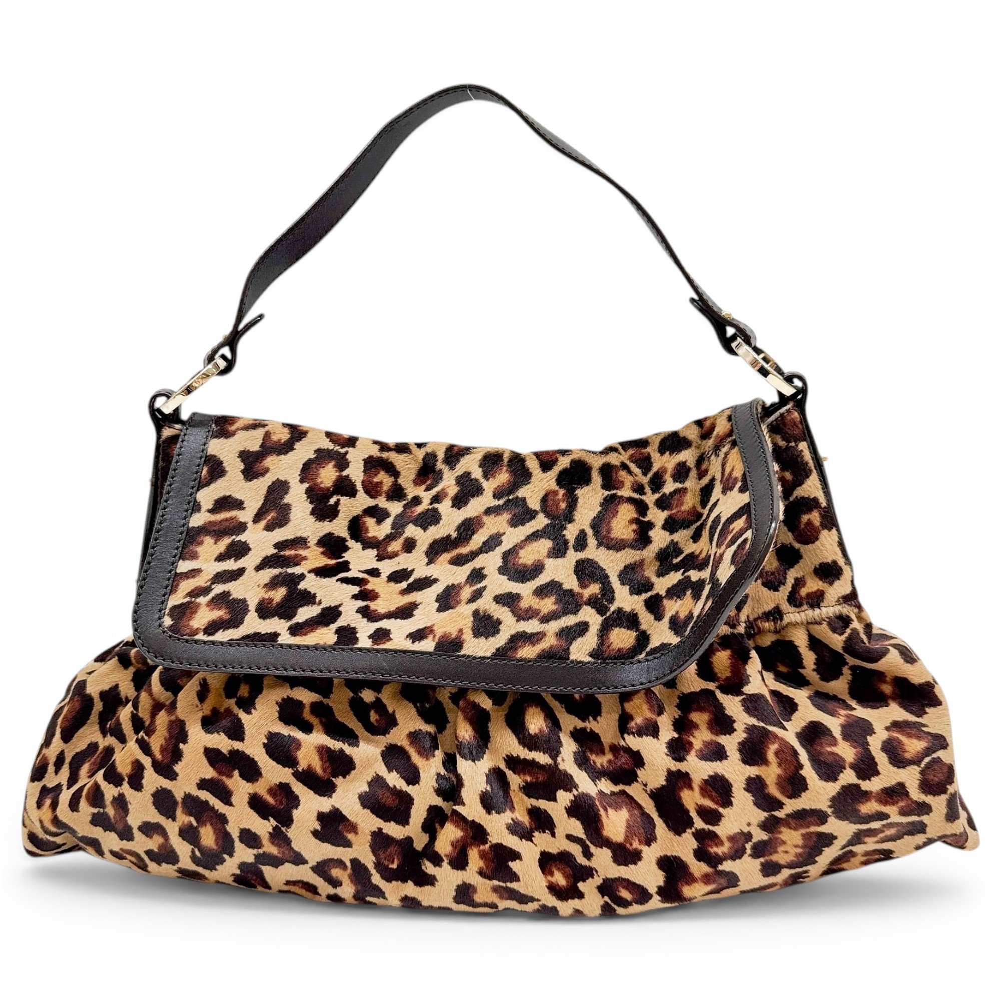 Chef pony-style calfskin handbag