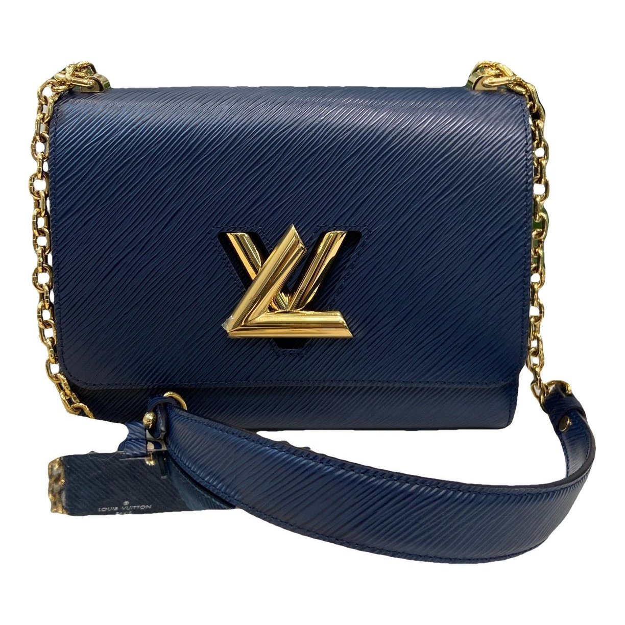 Twist leather handbag