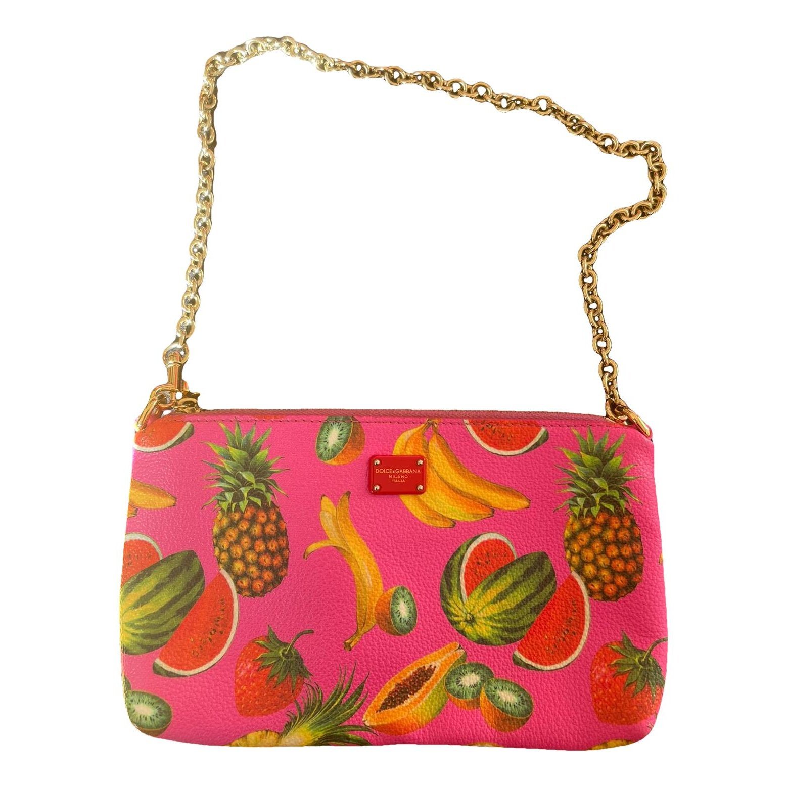 Dolce & Gabbana Leather clutch bag