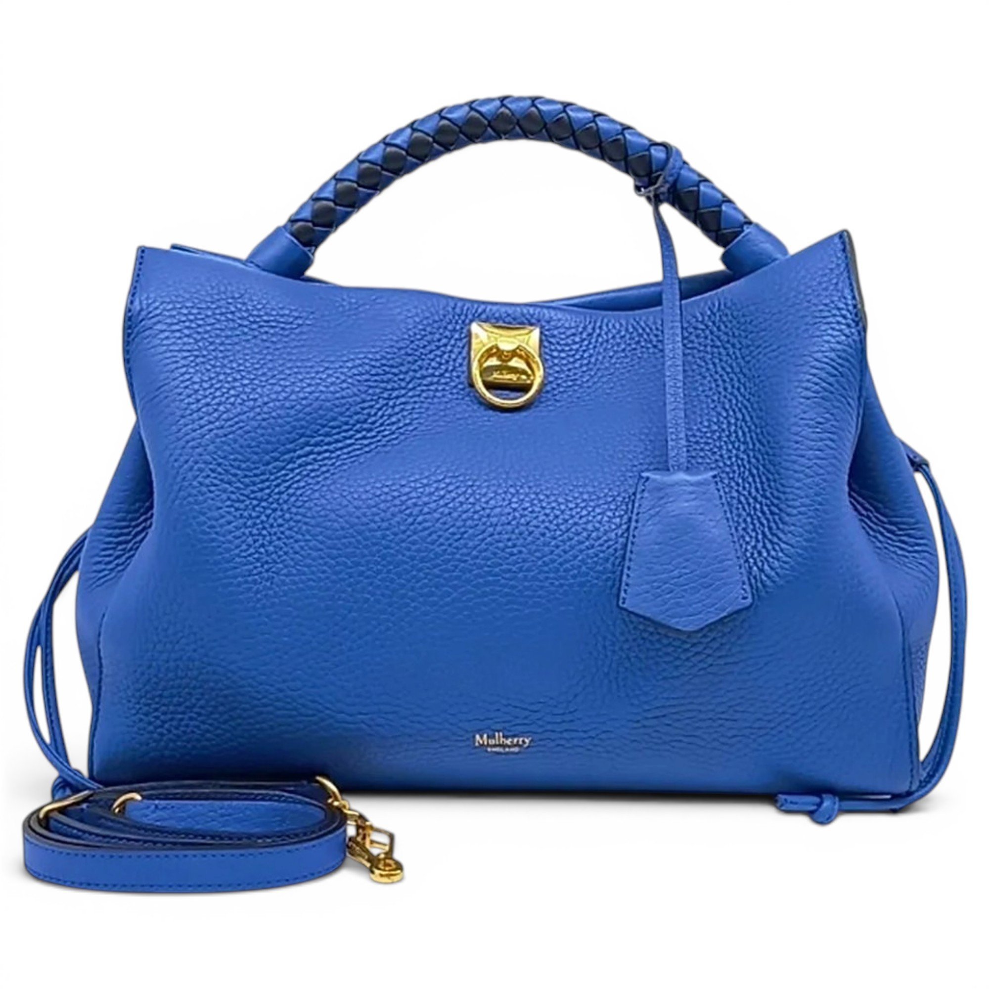 Iris leather handbag