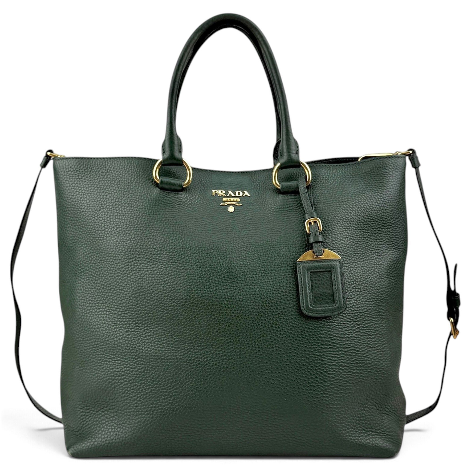 Leather tote
