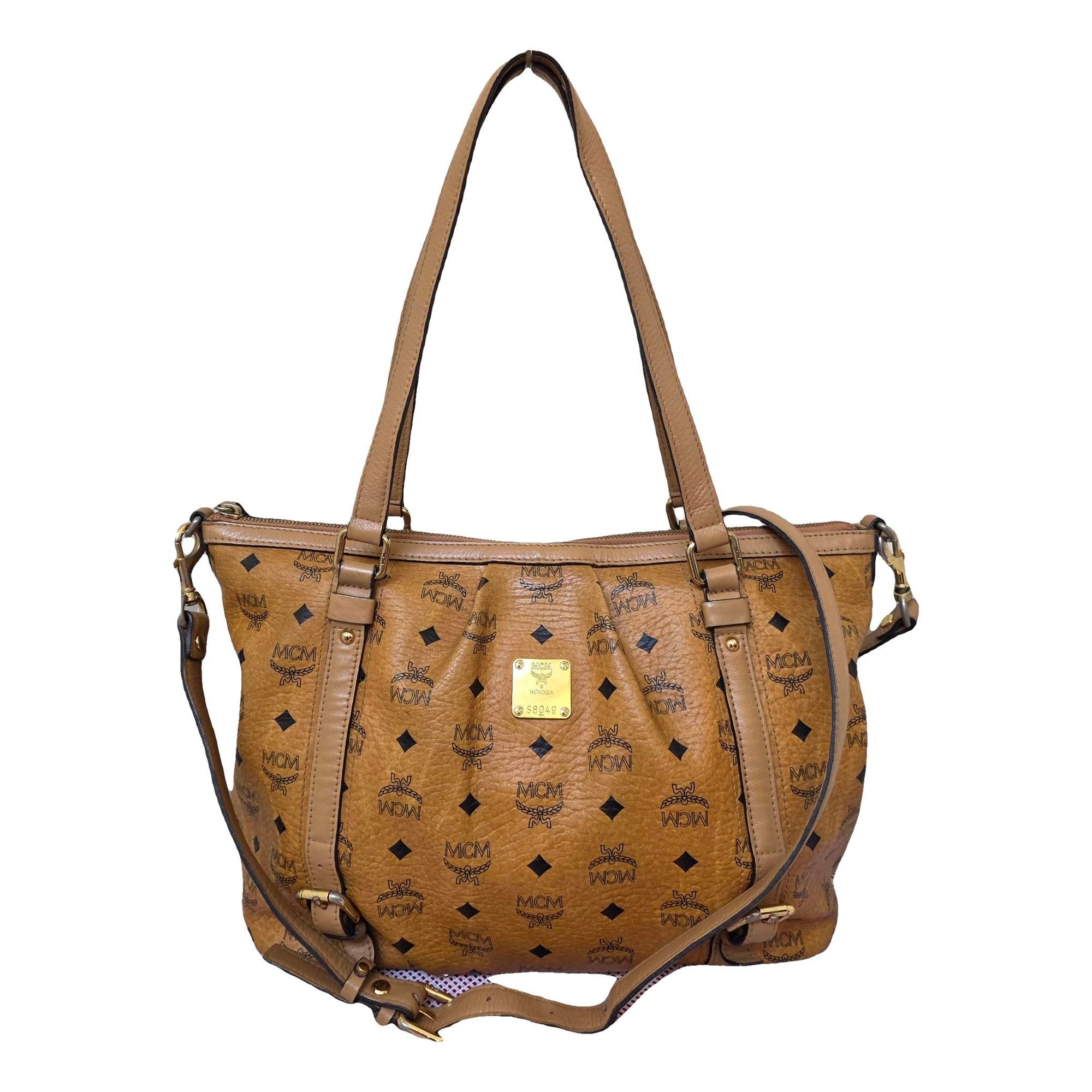Leather tote