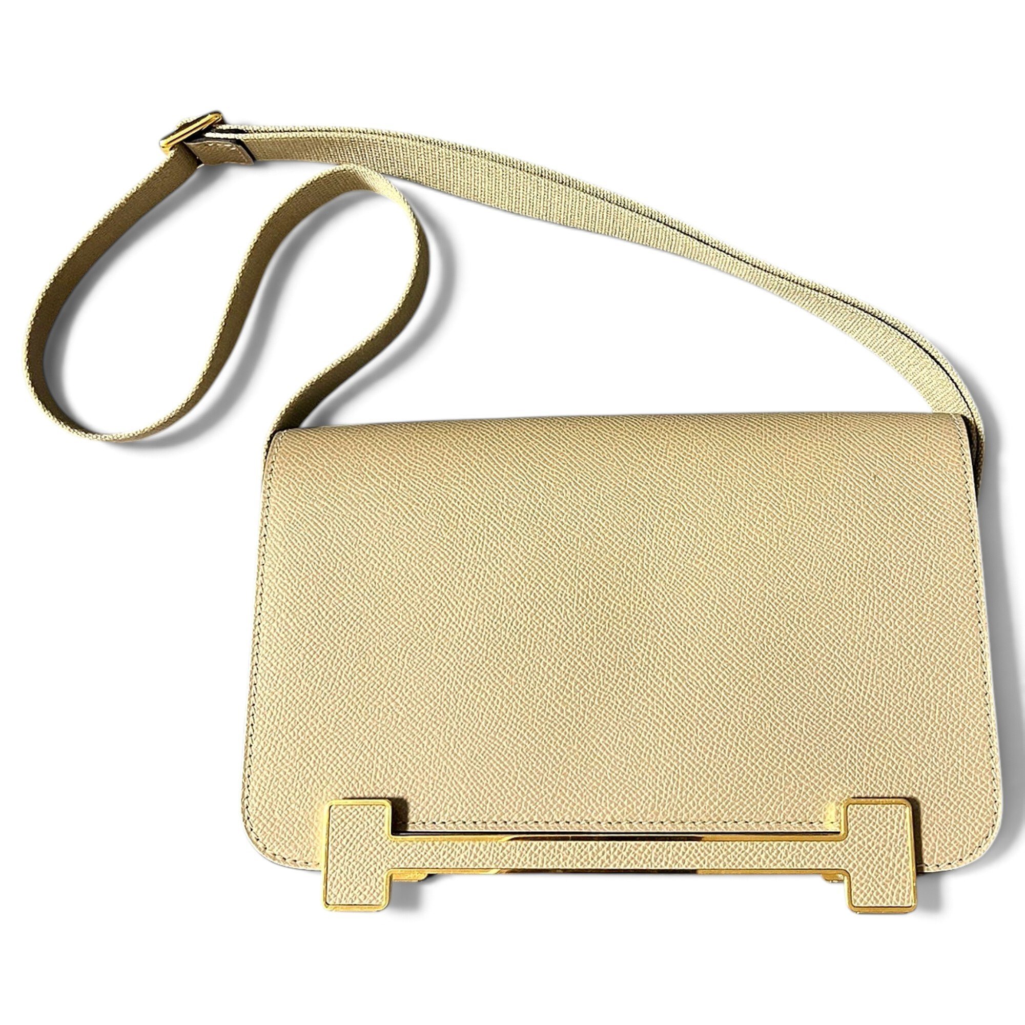 Geta leather crossbody bag