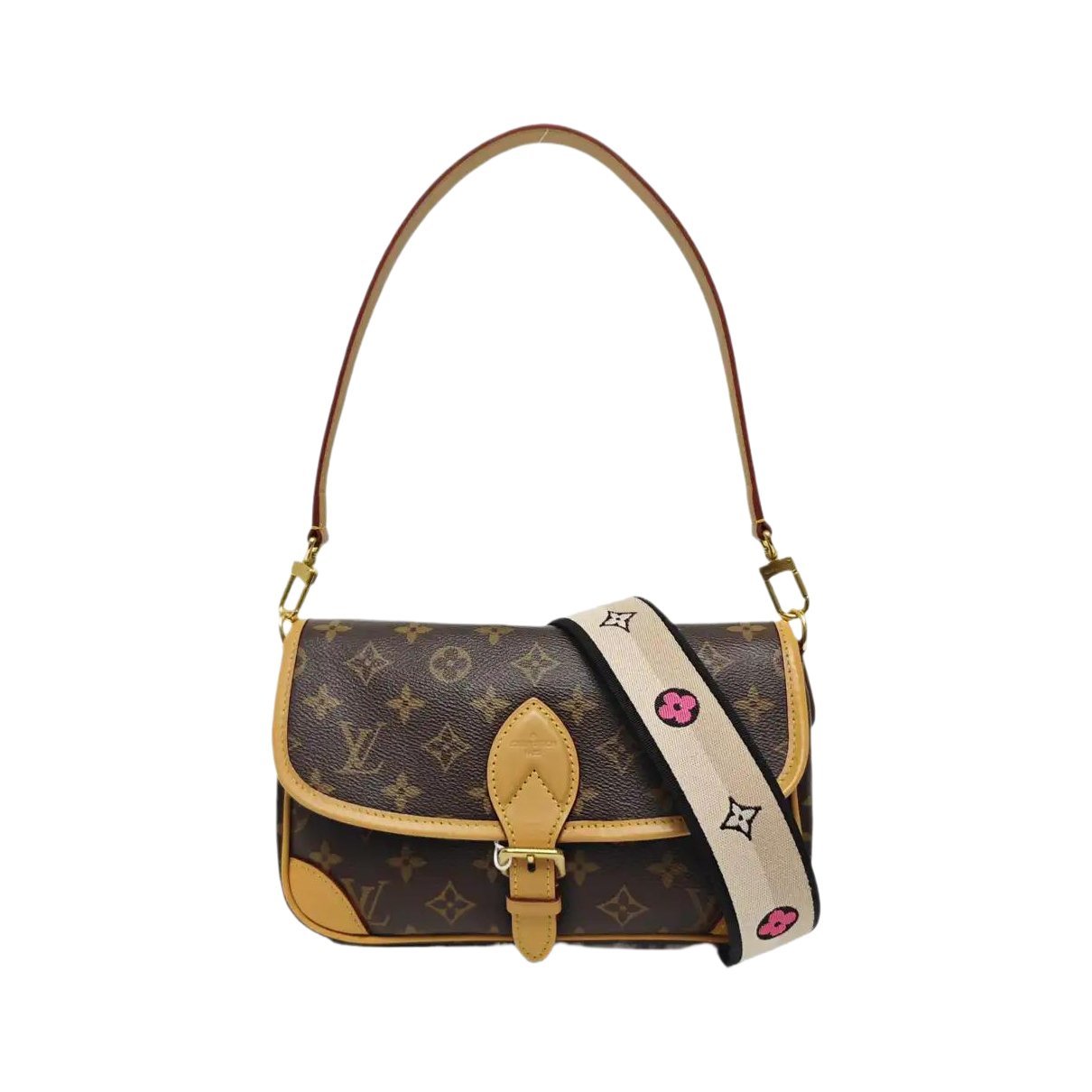 Diane leather crossbody bag