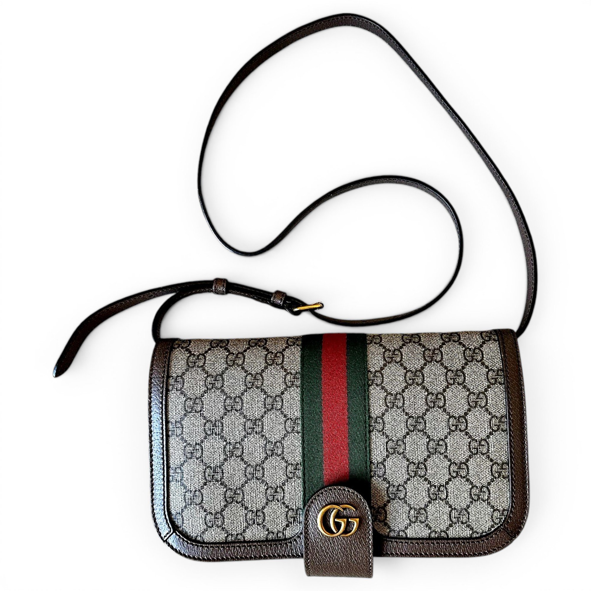 Ophidia leather handbag