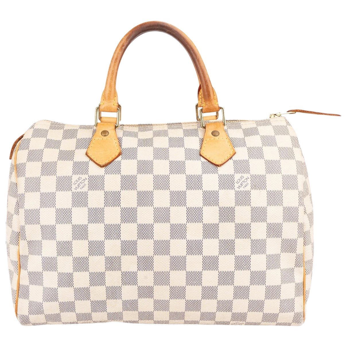 Speedy leather handbag