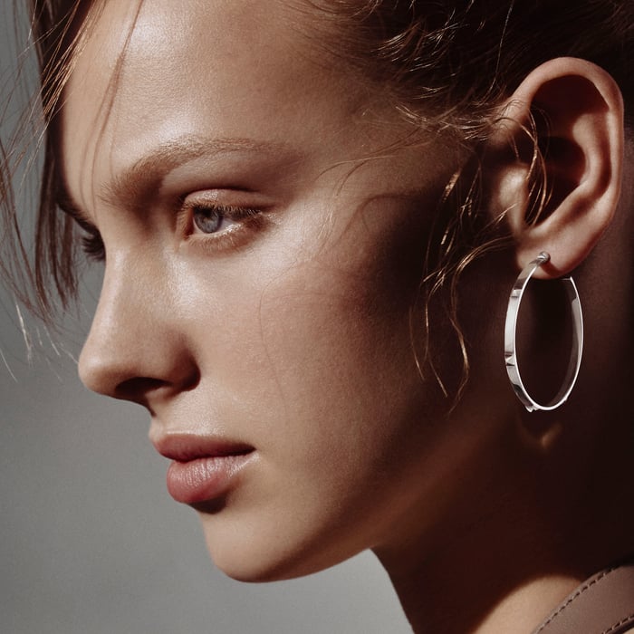 Sans Coloris Hermès Clou d'H Earrings