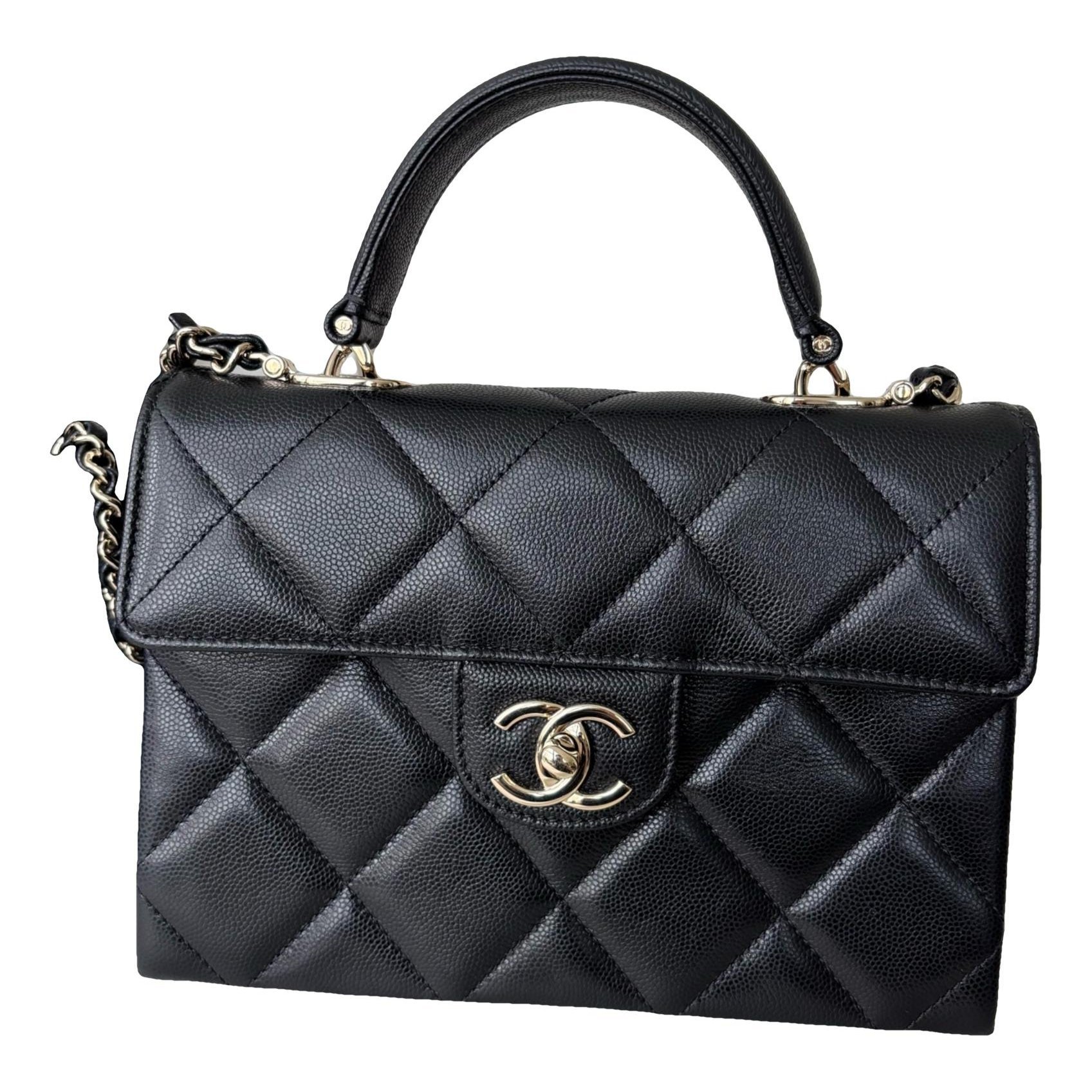 Timeless Classique Top Handle leather handbag