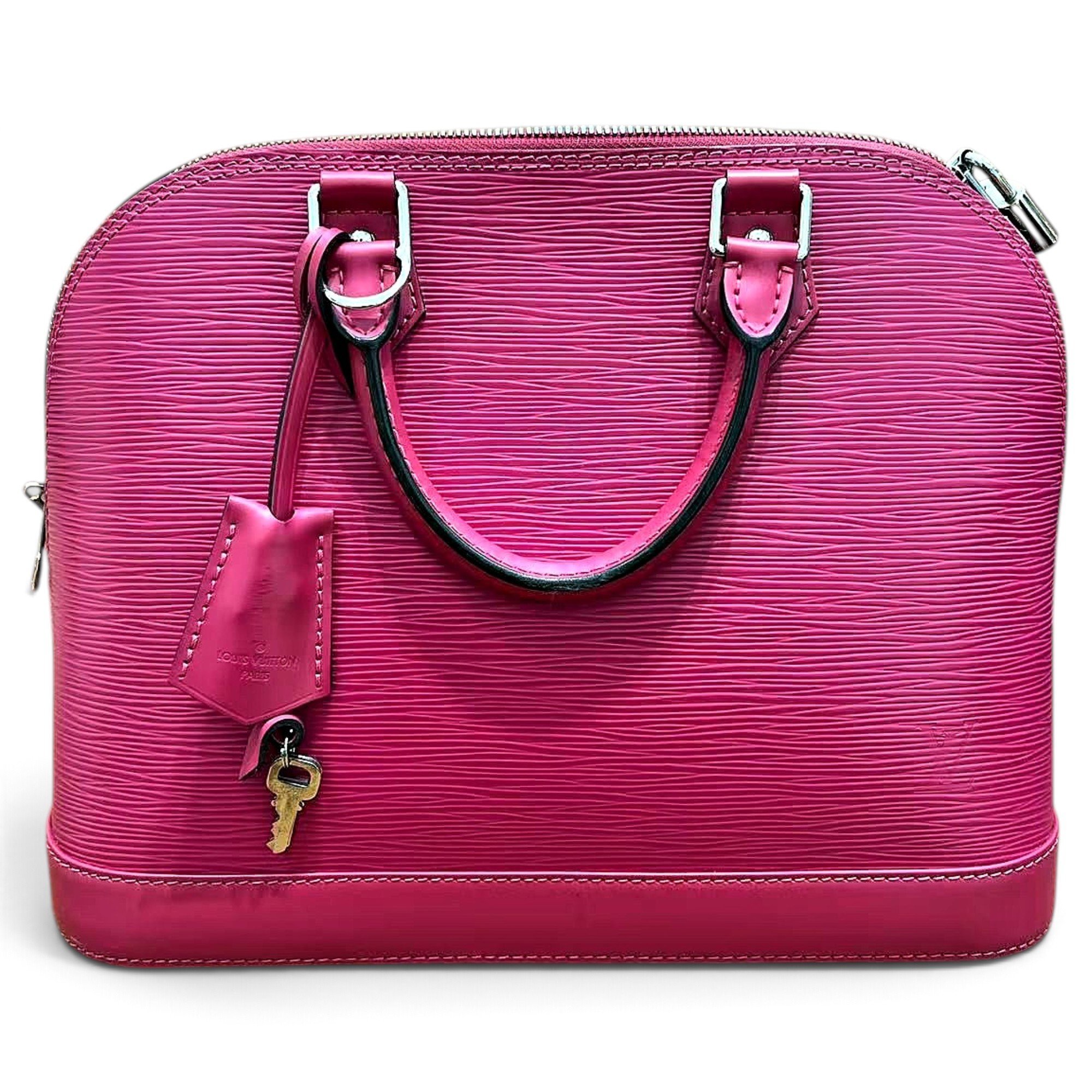 Alma leather handbag