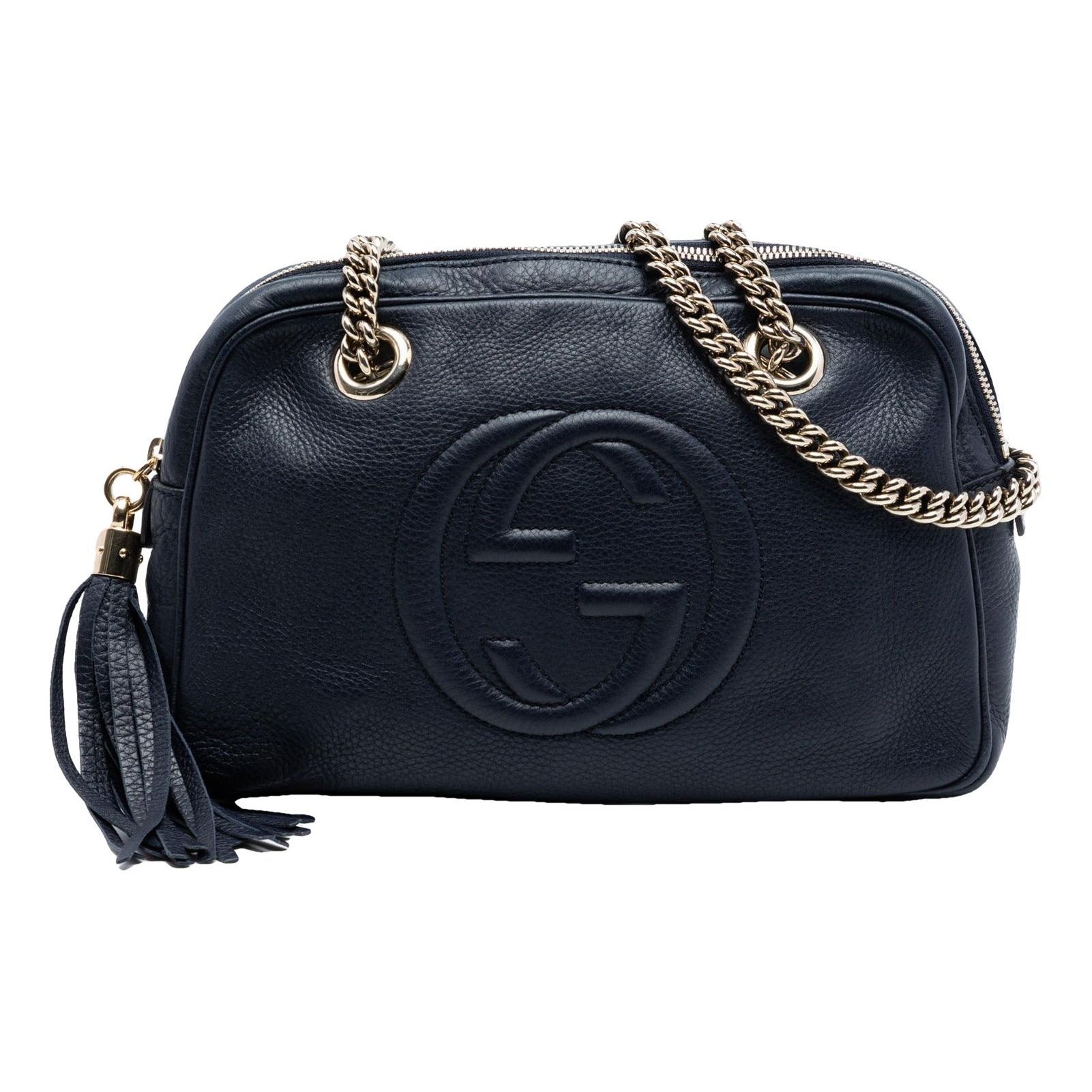 Soho Double Chain leather handbag
