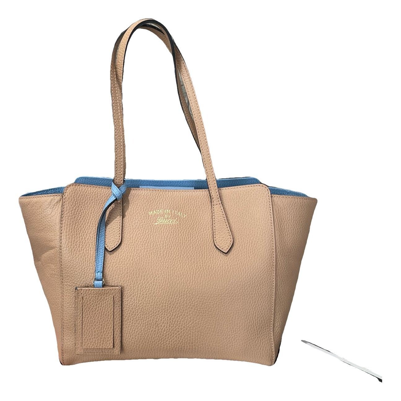Swing leather handbag