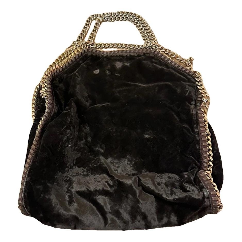 Stella McCartney Falabella velvet handbag